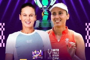 利雅得WTA年终总决赛双打决赛：库德梅托娃/梅尔滕斯摘得冠军