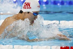 赵梁州弃权，汪顺递补进入全运会游泳男子400米混合泳决赛