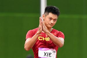 谢震业：这是自己的最后一届全运会 希望可以不留遗憾 享受比赛