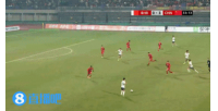 太强了！帅惟浩边路突破如入无人之境，连过两人捅射中边网