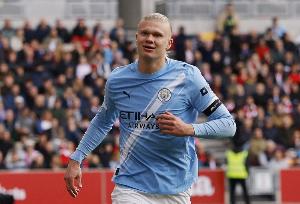 哈兰德各项赛事共7次对阵纽卡，共出战624分钟取得1个进球