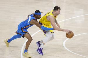 本季场均罚球得分：东契奇9.9次居首 里夫斯第二 SGA第三哈登第四