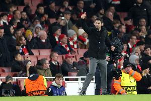 阿尔特塔：我们展现出了不同层面的实力，伤员回归太重要了