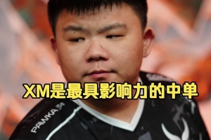 Xinq：Midone我听说抄毛哥 Mouz教练说xm是ti上最具影响力的中单