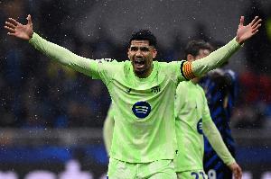 罗马诺：阿劳霍将缺席对阵阿拉维斯的比赛，这一决定于今日做出