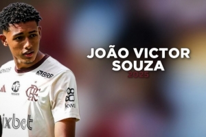 标价1500万欧！阿斯：巴萨、拜仁关注19岁桑托斯左后卫索萨