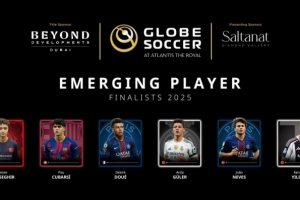 环足奖年度最佳新秀最终名单：杜埃、内维斯、库巴西、居莱尔在列