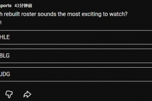 LOL官方提问：HLE、BLG、JDG下赛季阵容哪个最令人期待