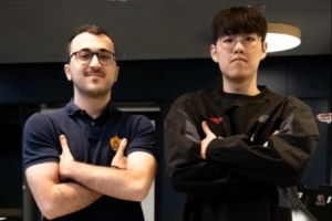 G2打野SkewMond跟Oner合照：跟打野GOAT一起