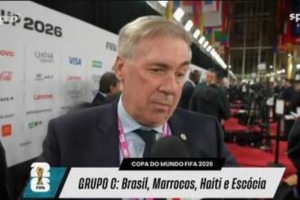 安切洛蒂：巴西队有能三场小组赛都赢下来，目标是打进世界杯决赛