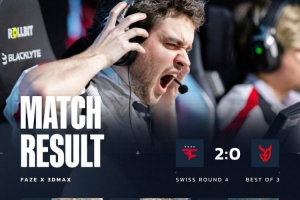 战舰准备地狱叕归来？FaZe横扫淘汰3DMAX 进2-2组绝境求生