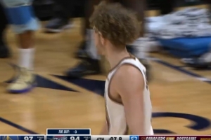 会加时吗？桑托斯两罚中一 7.8秒勇士领先3分&骑士球权