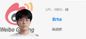 WBG多名选手11月份开始Rank 辅助Erha每日高强度训练 半年打了1562场