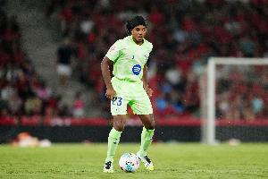 孔德成为巴萨队史欧冠头球双响首人，职业生涯首次梅开二度