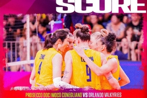 朱婷砍下13分！科内3-0奥兰多女武神，取得女排世俱杯开门红