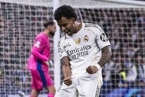 来感觉了！罗德里戈10战曼城5球2助，今天打破个人连续32场球荒！