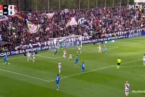 抢功了啊！维尼修斯近距离转身射门被扑