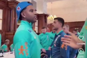 罗德里戈和米利唐勉强打招呼引来巴西球迷热议