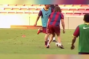 拉玛西亚又一个势不可挡的10号球员！你确定这不是梅西.？