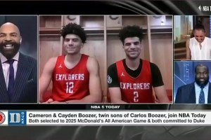 都是热门秀啊！布泽尔这俩儿子一看就是亲生的不用验了