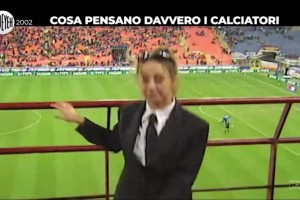 社交恐怖分子！名场面：02年美女主持人赛后采访国米球员！