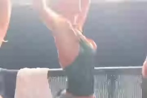 卡里乌斯老婆婚后越来越放得开啦~外国人是真喜欢蹦迪~