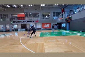 塔图姆晒训练视频：大伤后7个月已进行全速1对1对抗！