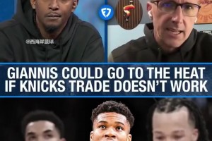 名记Amick谈字母哥潜在下家：首选纽约尼克斯，其次考虑热火