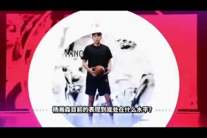 对比本届NBA所有首轮中锋！杨瀚森现在处在什么水平？？