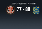 全运男篮战报：浙江男篮80-77险胜四川男篮，胡金秋21分