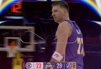 打疯了！东契奇首节狂轰24+5三分压制哈登11+4+4闪耀洛城德比