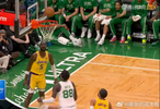 湖人背靠背开局7-15落后凯尔特人